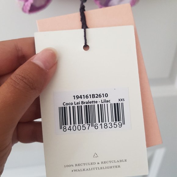 Pink spell bralette in coco lei NWT - Picture 4 of 7